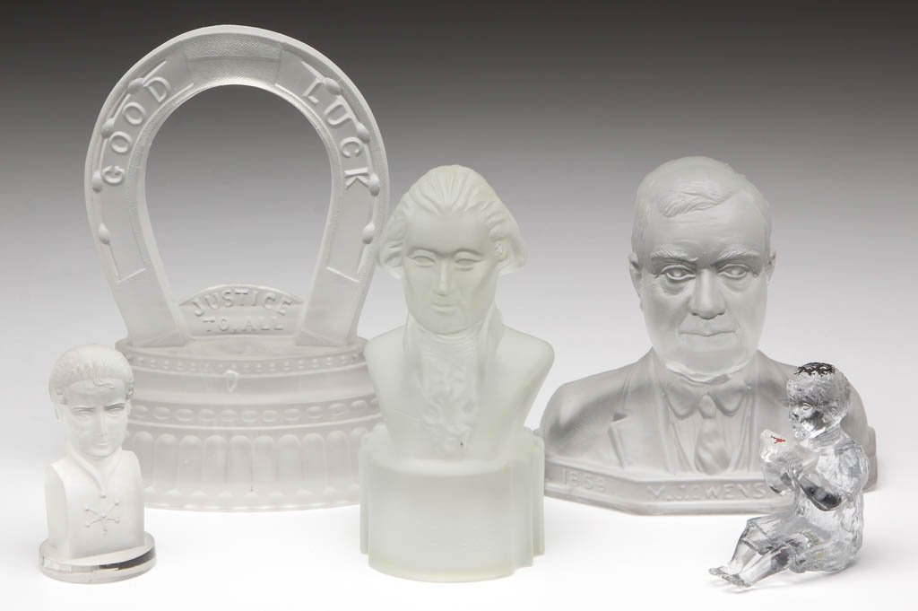 ASSORTED PRESSED NOVELTY ARTICLES, LOT OF FIVE (1 of 1)