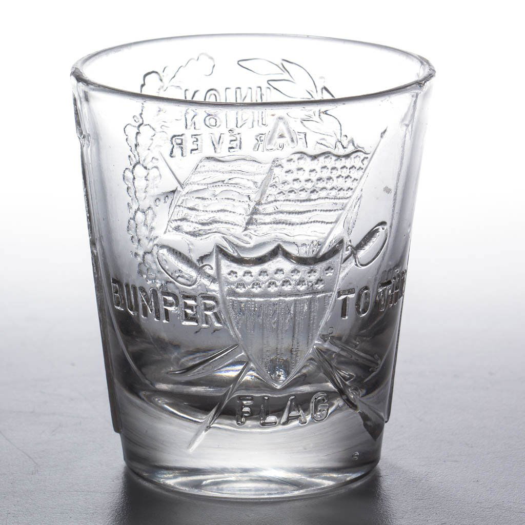 PRESSED UNION FOR EVER CIVIL WAR TUMBLER (1 of 1)