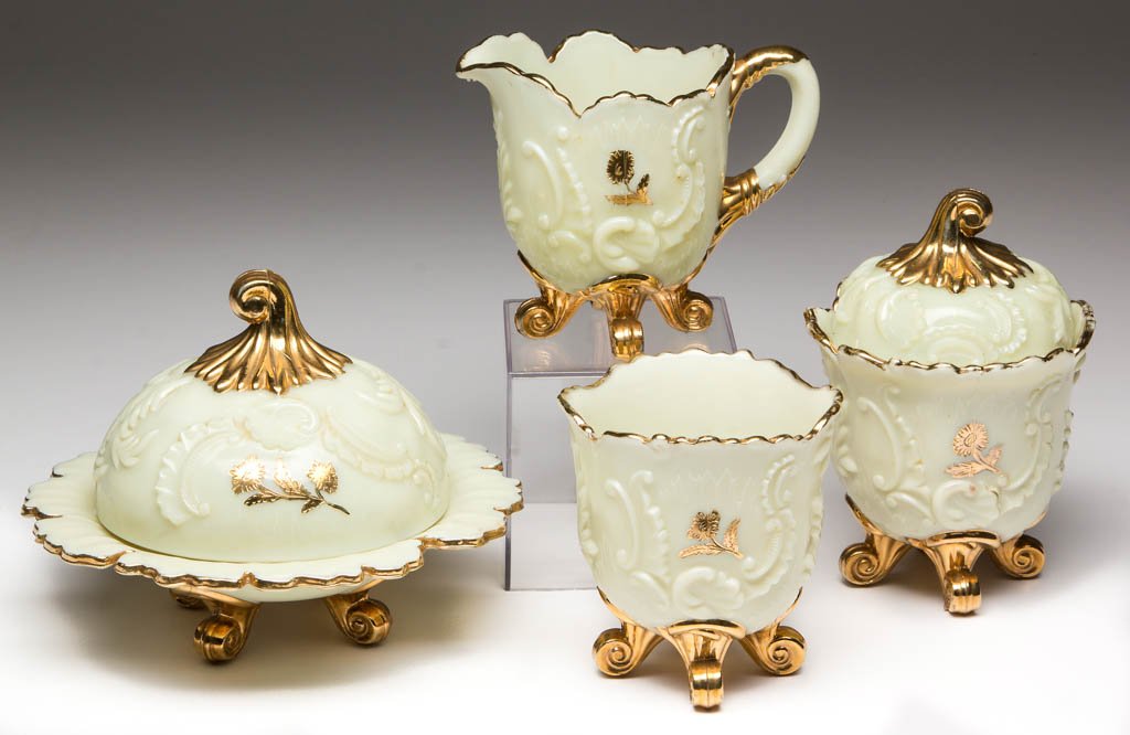 LOUIS XV (OMN) FOUR-PIECE TABLE SET (1 of 1)