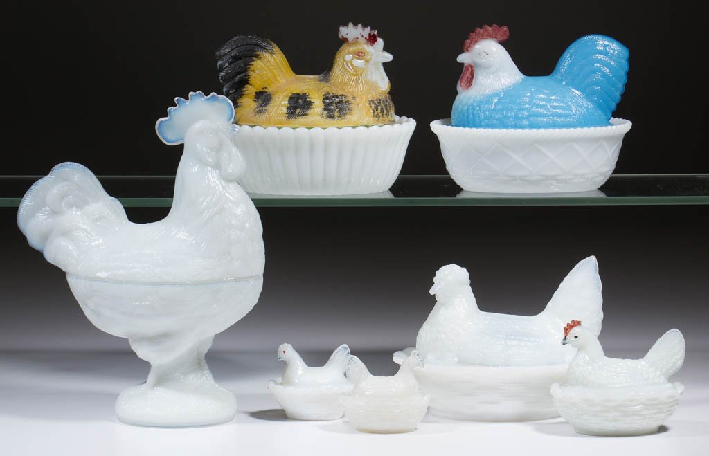 ASSORTED FIGURAL HEN / ROOSTER NOVELTY COVERED (1 of 1)