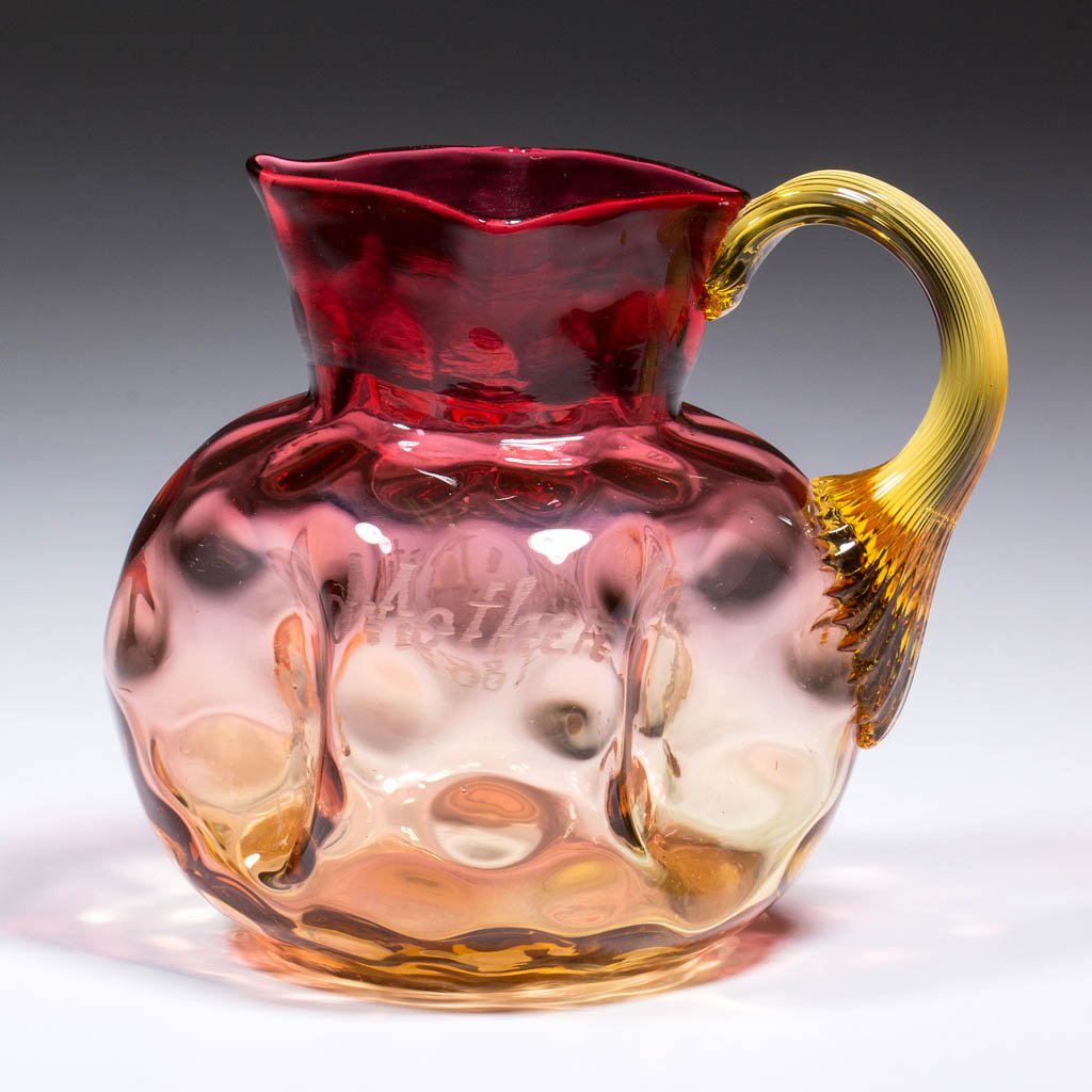 VICTORIAN SPOT-OPTIC PITCHER (1 of 1)