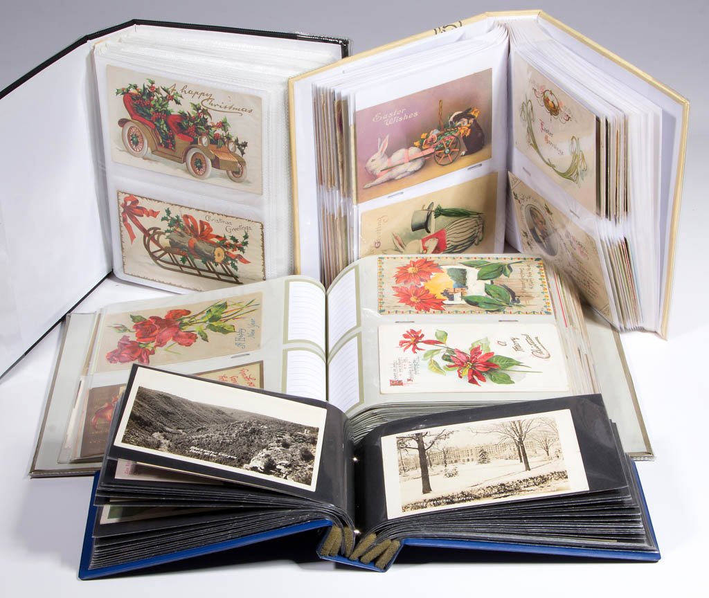 ASSORTED CHRISTMAS AND OTHER POST CARDS, UNCOUNTED LOT (1 of 1)