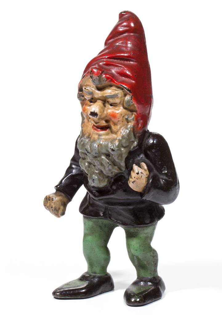 FIGURAL GNOME CAST-IRON DOORSTOP (1 of 2)