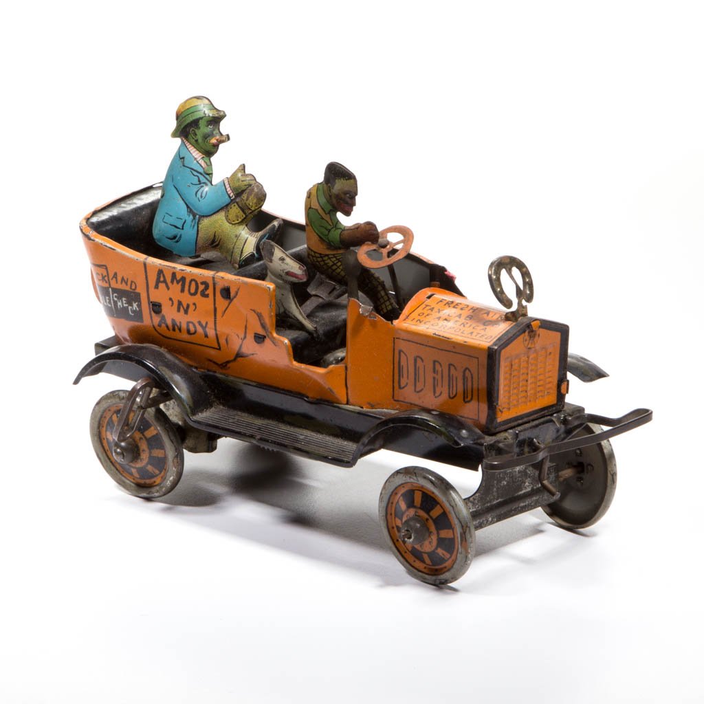 BLACK AMERICANA MARX AMOS 'N' ANDY FRESH AIR TAXICAB (1 of 2)