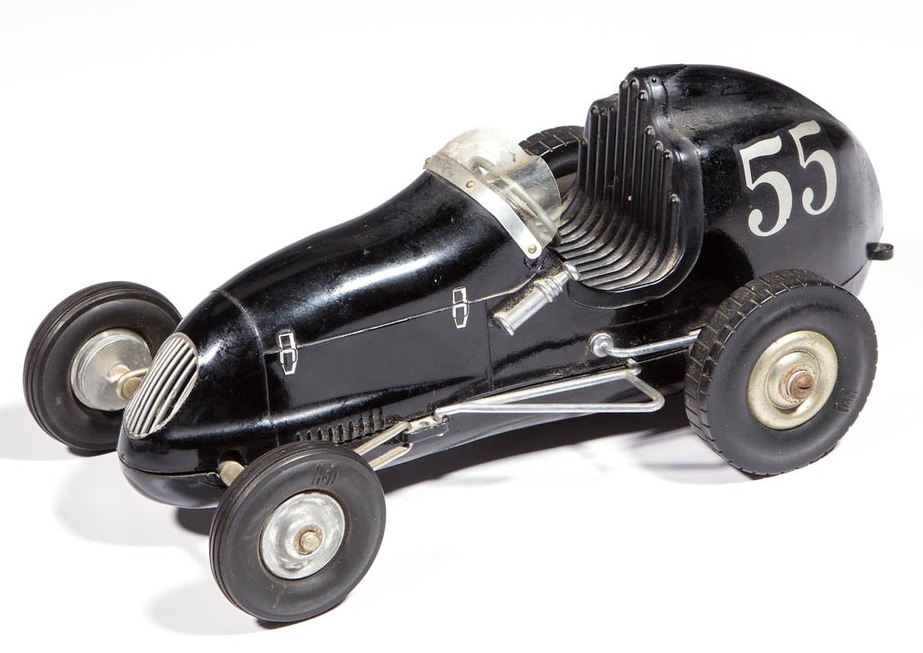 OHLSSON & RICE ALUMINUM TOY RACE CAR (1 of 2)