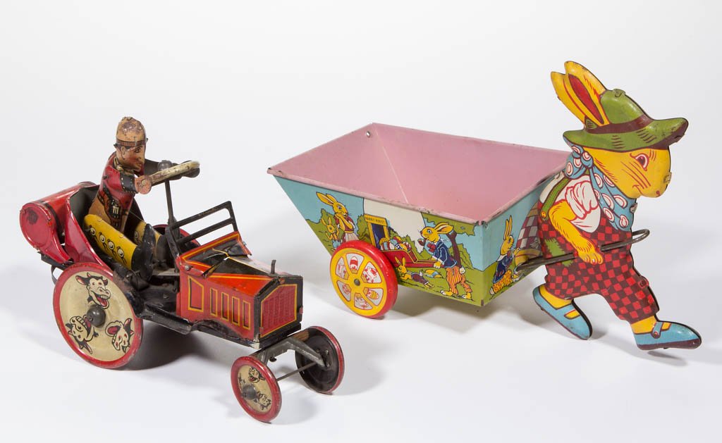 AMERICAN TIN LITHOGRAPH TOYS, LOT OF TWO (1 of 2)
