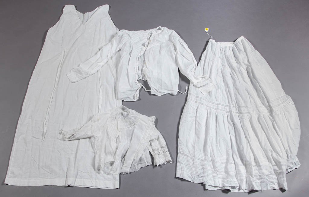 ASSORTED VICTORIAN LADY'S CLOTHING ARTICLES, LOT OF (1 of 3)