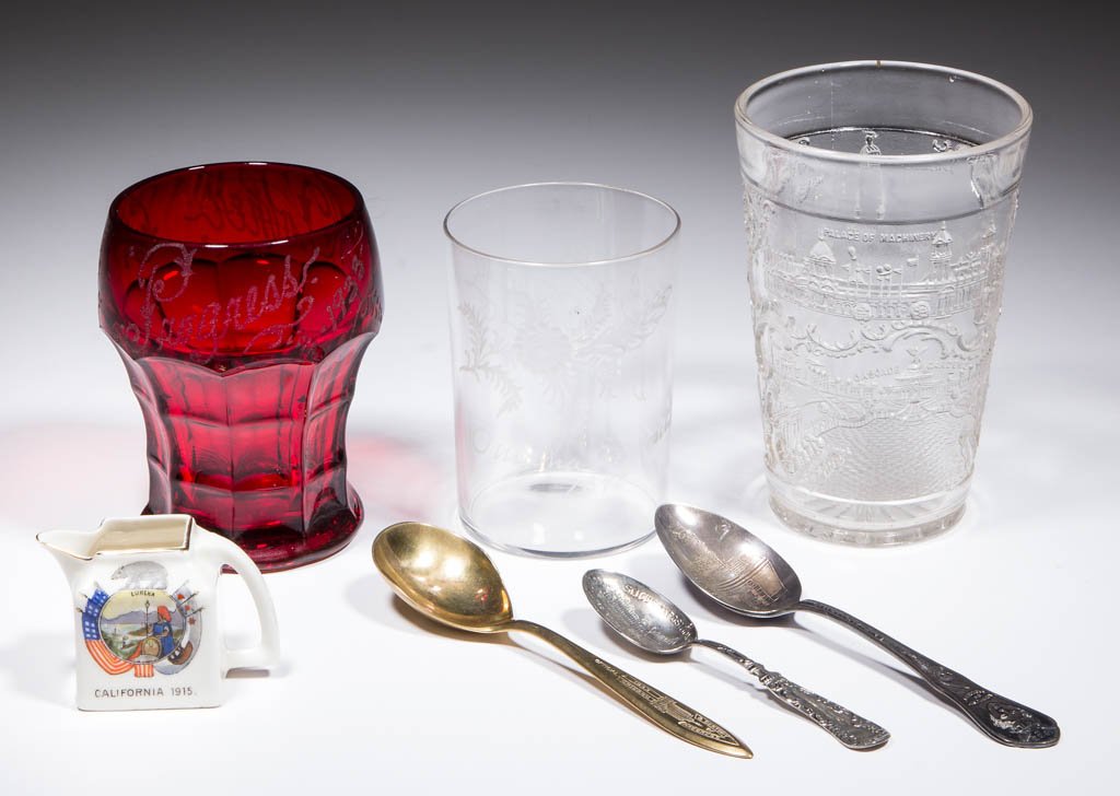 ASSORTED EXPOSITION / WORLD'S FAIR SOUVENIR ARTICLES, (1 of 1)