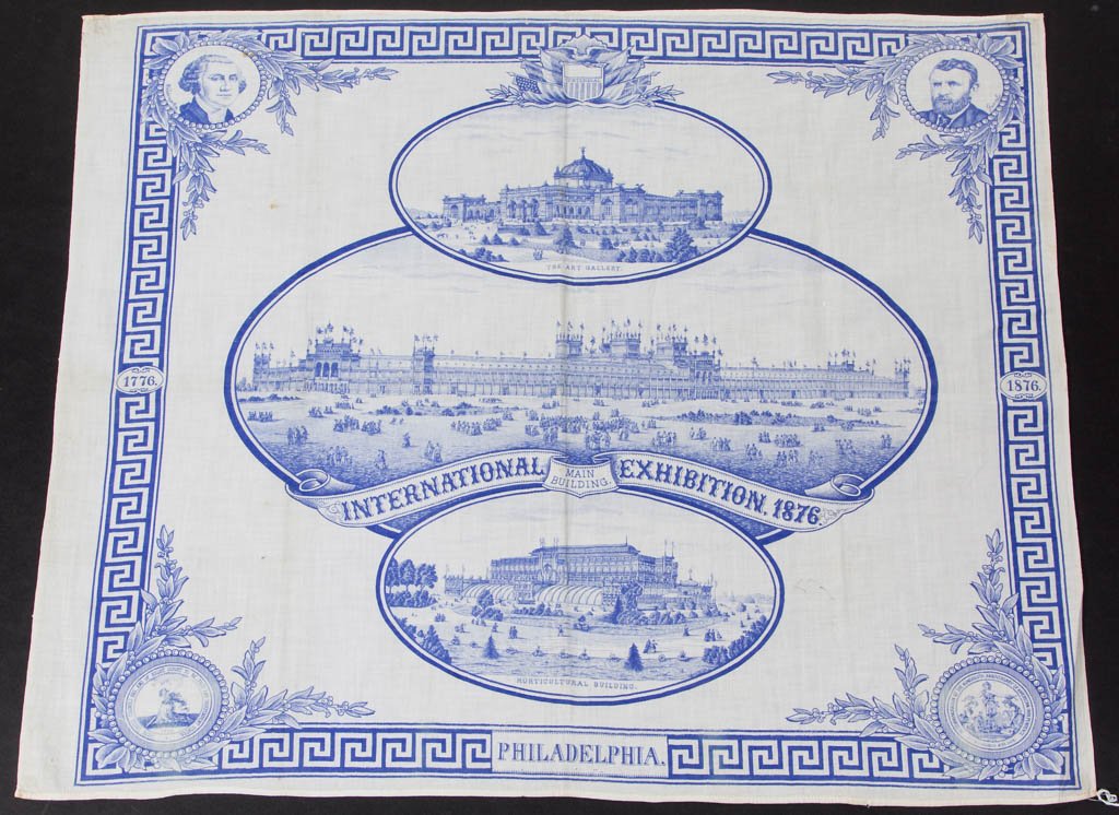 AMERICAN HISTORICAL PHILADELPHIA CENTENNIAL 1876 COTTON (1 of 1)