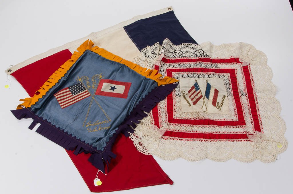 AMERICAN / FRENCH HISTORICAL ARTICLES, LOT OF THREE (1 of 4)