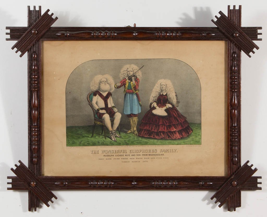 CURRIER & IVES CURIOSITY PRINT (1 of 2)