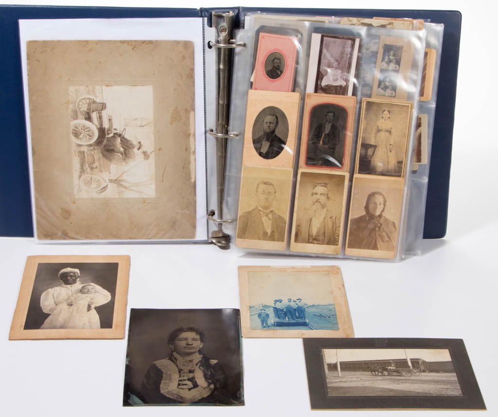 ASSORTED VINTAGE PHOTOGRAPHS, LOT OF 125 +/- (1 of 4)