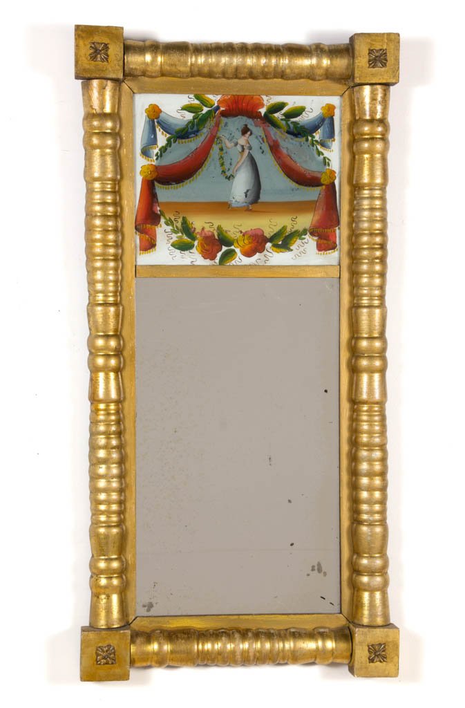 AMERICAN LATE FEDERAL WALL MIRROR (1 of 1)