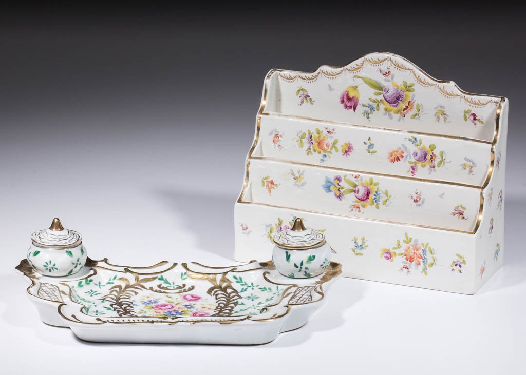 CONTINENTAL CERAMIC ARTICLES, LOT OF TWO (1 of 1)