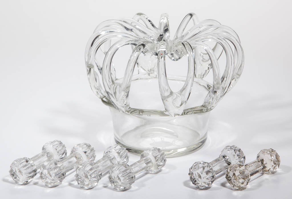 ASSORTED GLASS ARTICLES, LOT OF SEVEN (1 of 1)