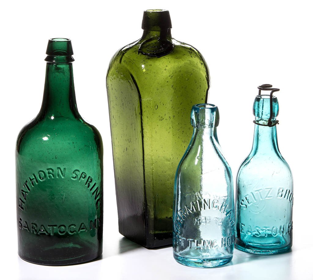 ASSORTED COMMERCIAL BOTTLES, LOT OF FOUR (1 of 1)