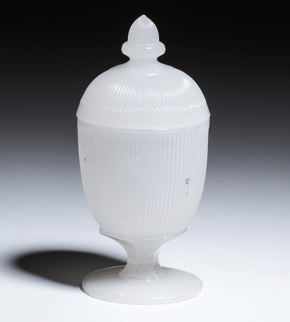 FINE RIB / REEDED (OMN) COVERED POMADE / EGG CUP (1 of 1)