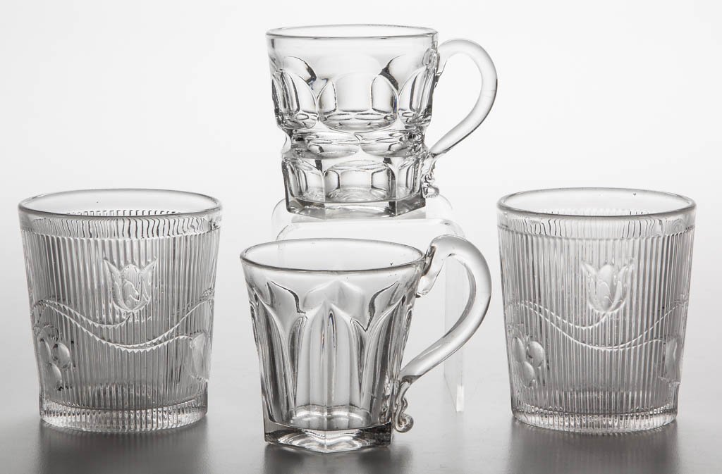 ASSORTED EAPG DRINKING VESSELS, LOT OF FOUR (1 of 1)