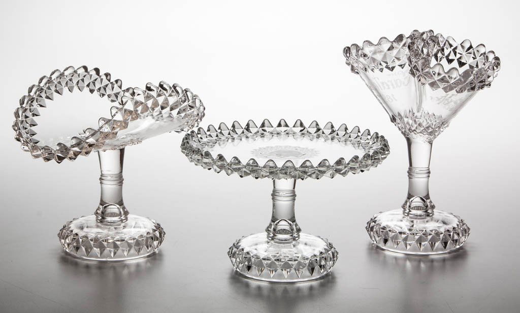 AMAZON / SAWTOOTH MITERED TABLE ARTICLES, LOT OF THREE (1 of 1)