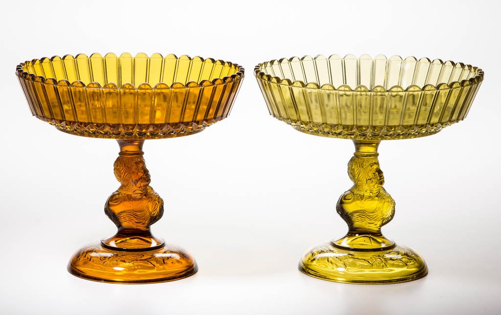 COLUMBIA / JENNY LIND OPEN COMPOTES, LOT OF TWO (1 of 1)