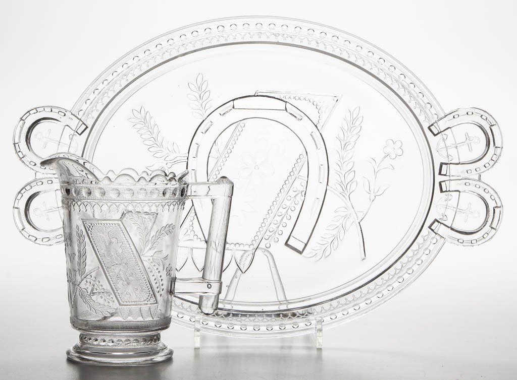 GOOD LUCK / HORSESHOE TABLE ARTICLES, LOT OF TWO (1 of 1)