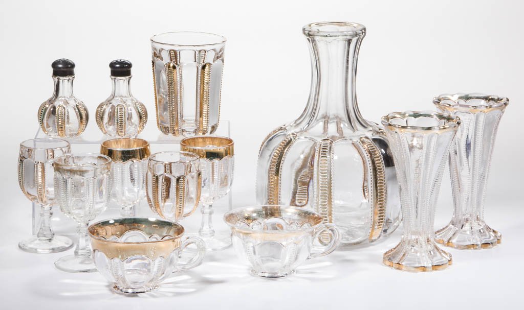 IOWA / PANELLED ZIPPER TABLE ARTICLES, LOT OF 13 (1 of 1)