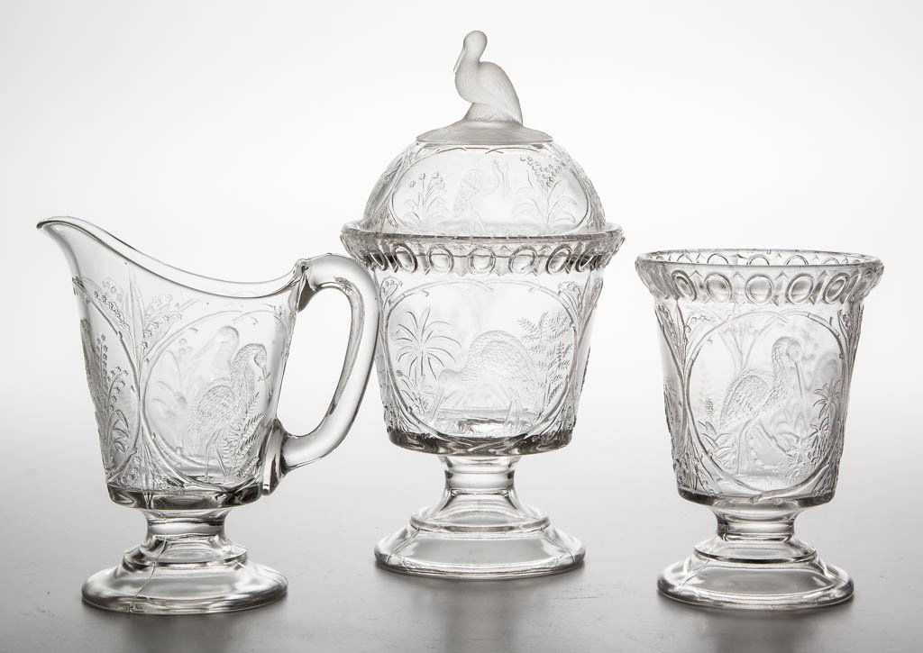 IOWA CITY STORK THREE-PIECE TABLE SET (1 of 1)