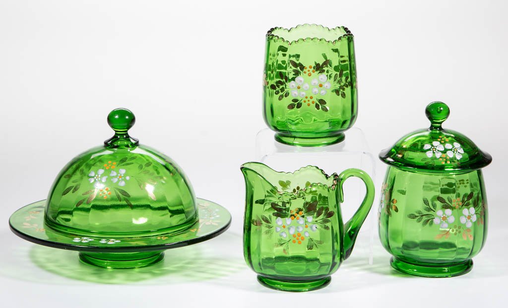 JEFFERSON OPTIC FOUR-PIECE TABLE SET (1 of 1)