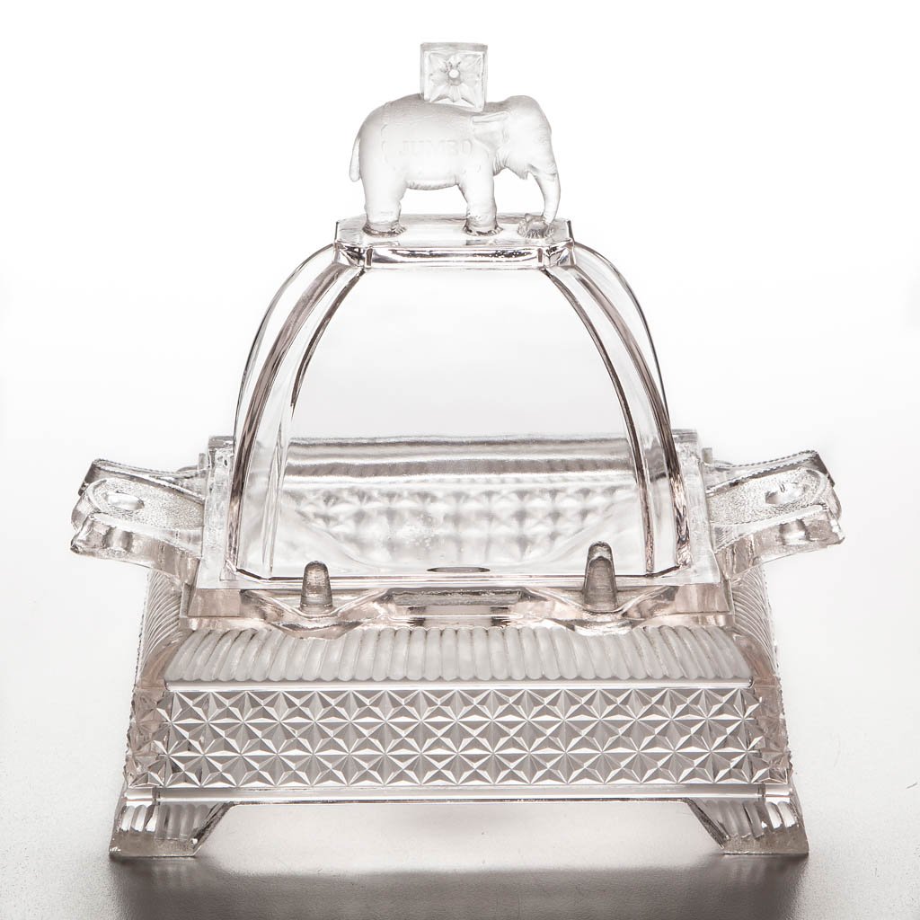 JUMBO - CANTON RECTANGULAR COVERED HONEY / BUTTER DISH (1 of 1)