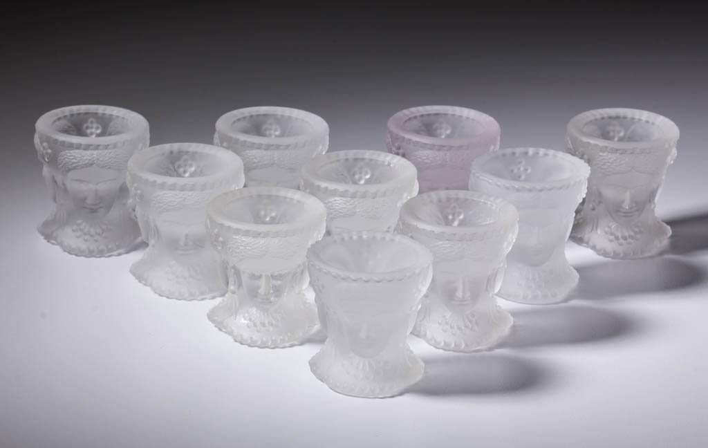 THREE FACE / DUNCAN NO. 400 (OMN) OPEN SALTS, LOT OF (1 of 1)