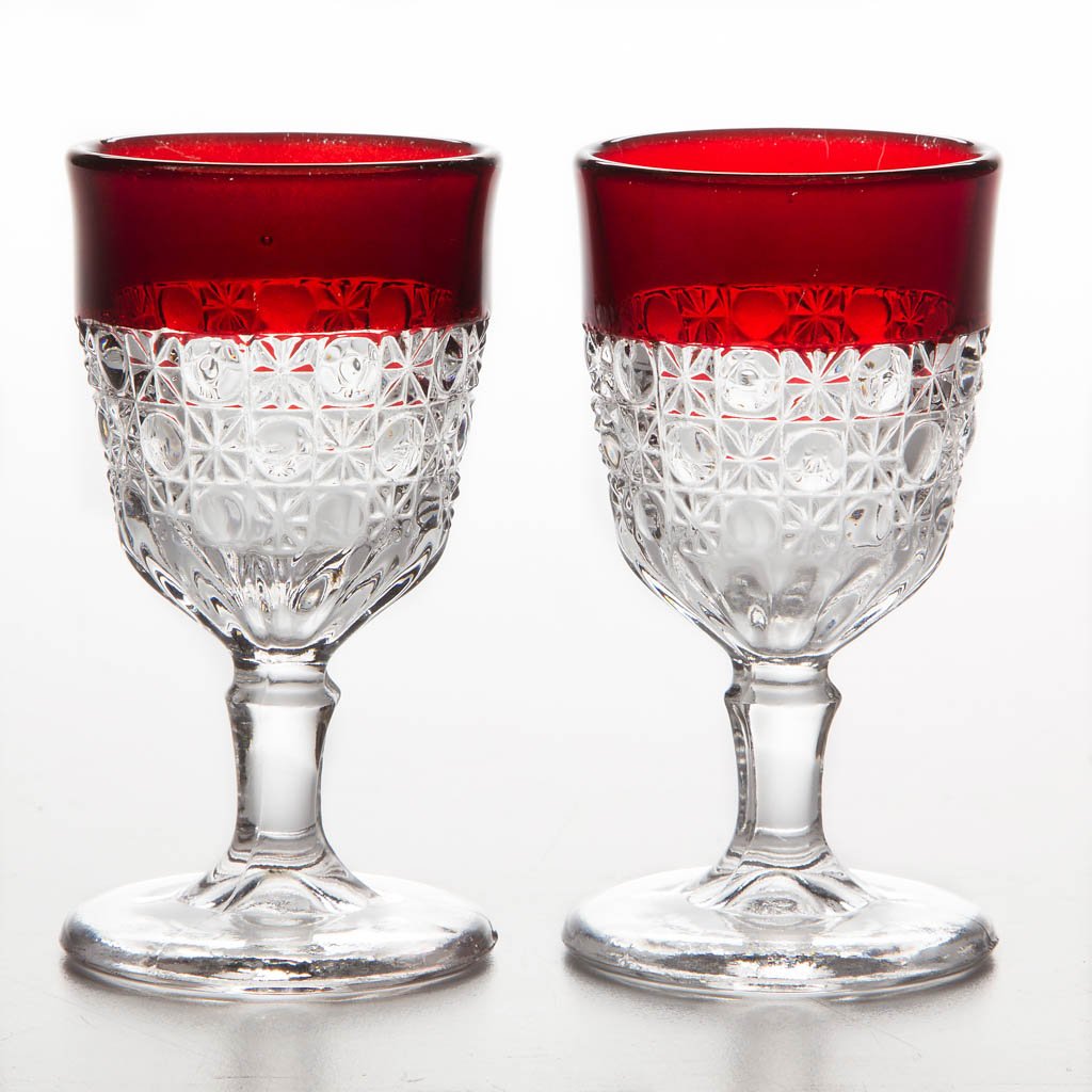 CO-OP NO. 130 (OMN) / CURRIER AND IVES - RUBY-STAINED (1 of 1)