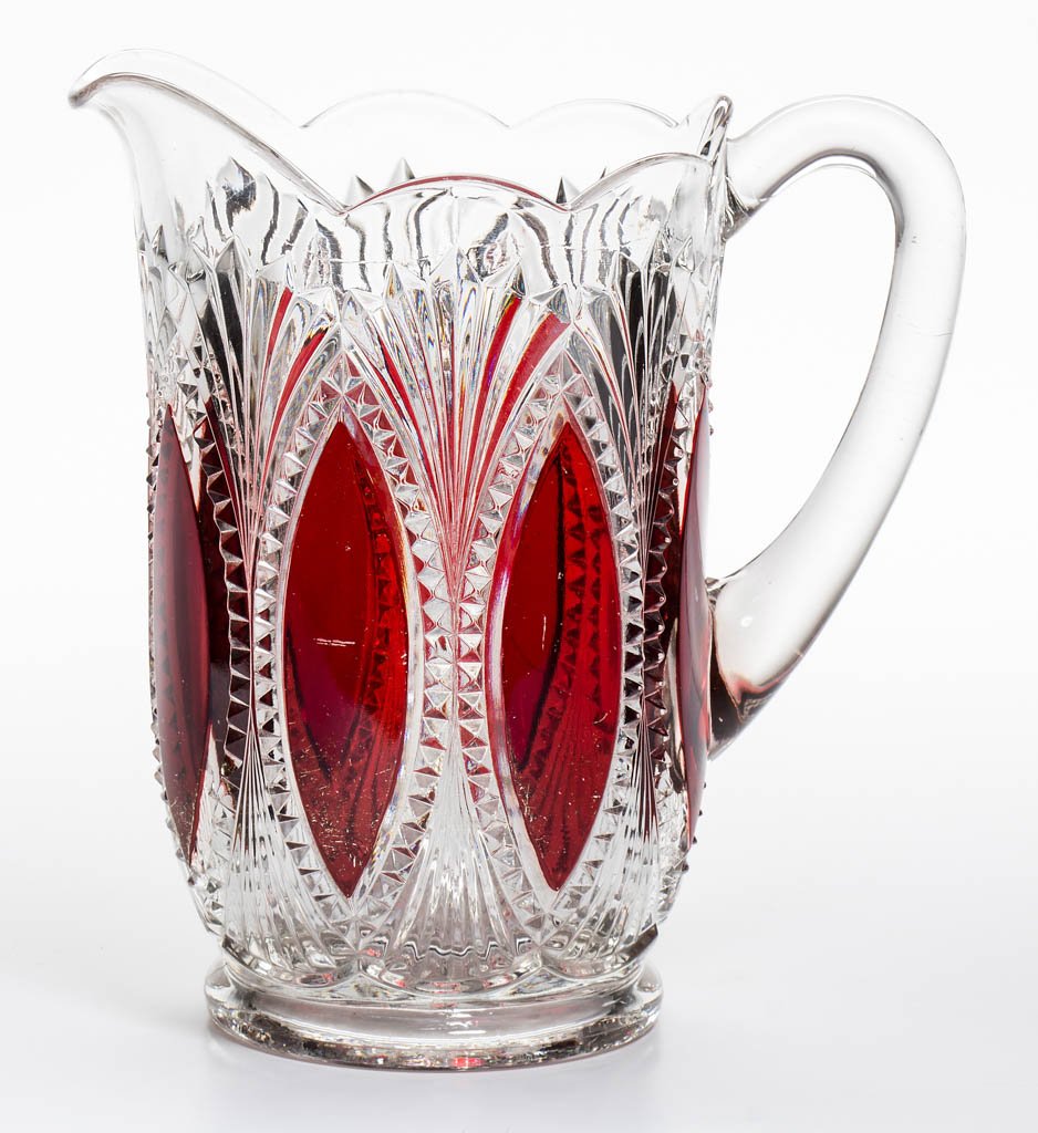 MCKEE NO. 79 / BORDERED ELLIPSE - RUBY-STAINED WATER (1 of 1)