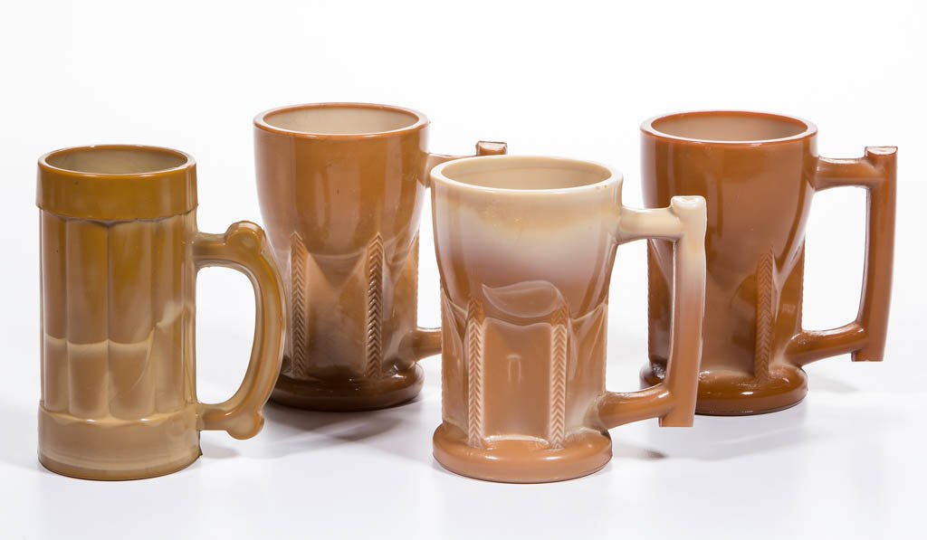 ASSORTED GREENTOWN MUGS, LOT OF FOUR (1 of 1)