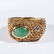 VINTAGE LADY'S 14K GOLD AND JADE RING