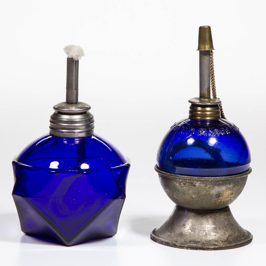 PATENTED JEWELER'S / BARBER'S MINIATURE SINGEING LAMPS, (1 of 1)
