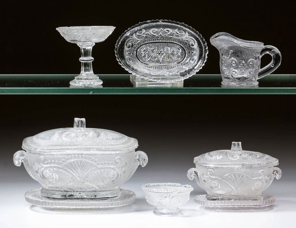 ASSORTED PRESSED LACY CHILDREN'S TOY ARTICLES, LOT OF (1 of 1)