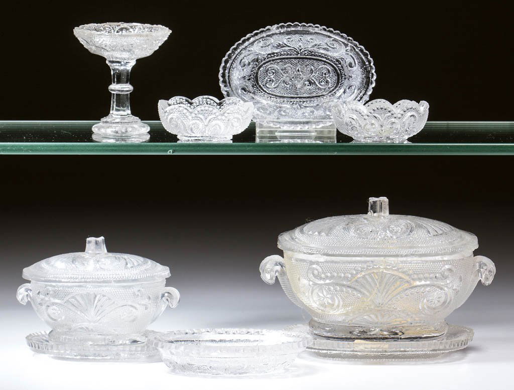 ASSORTED PRESSED LACY CHILDREN'S TOY ARTICLES, LOT OF (1 of 1)