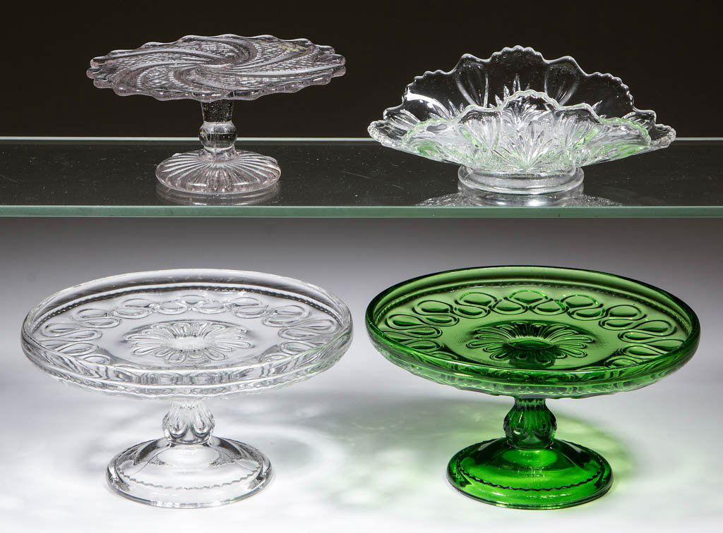 ASSORTED PRESSED CHILDREN'S GLASS TOY ARTICLES, LOT OF (1 of 1)