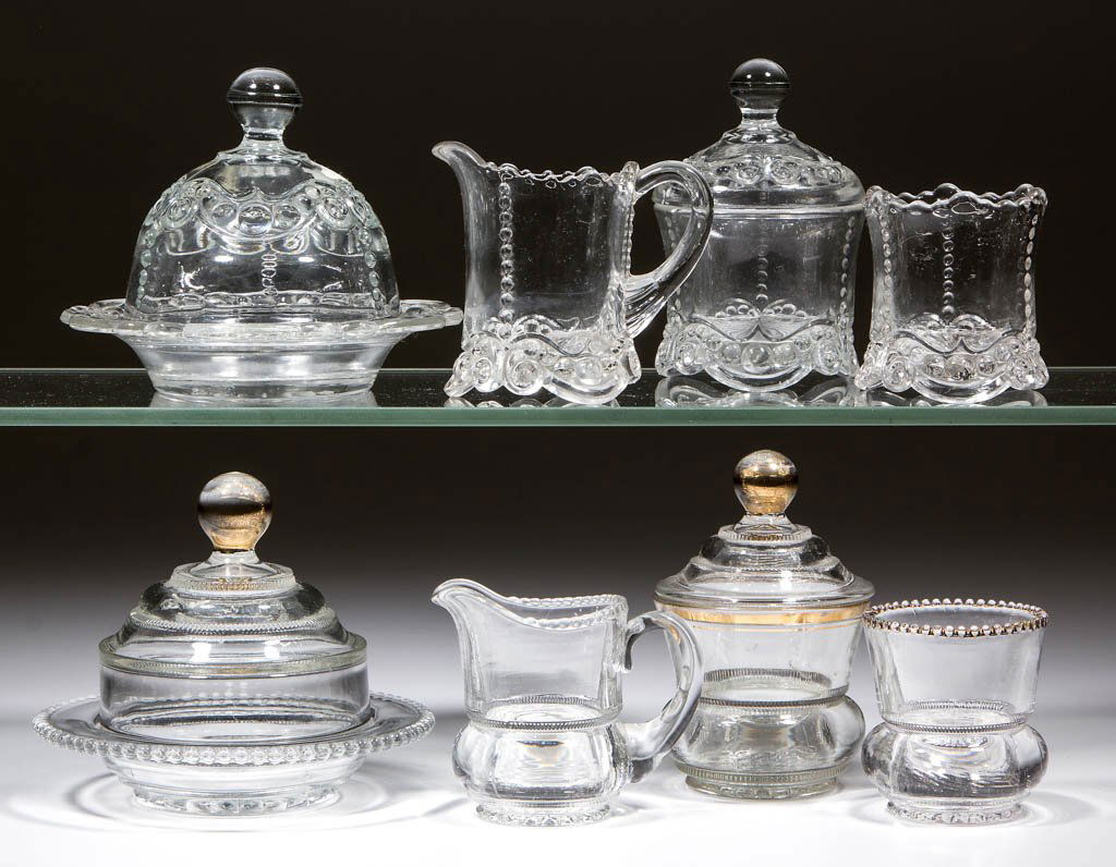 ASSORTED EAPG CHILDREN'S TOY TABLE ARTICLES, LOT OF (1 of 1)