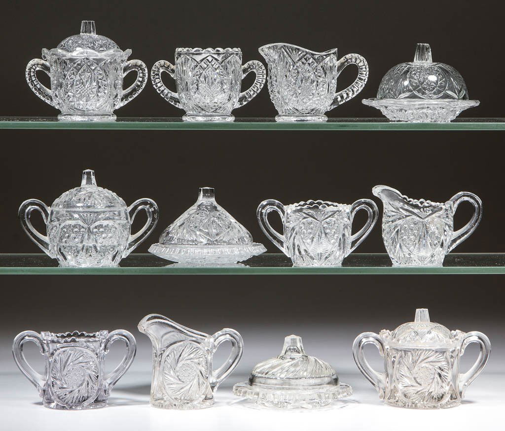 ASSORTED EAPG CHILDREN'S TOY TABLE ARTICLES, LOT OF 12 (1 of 1)