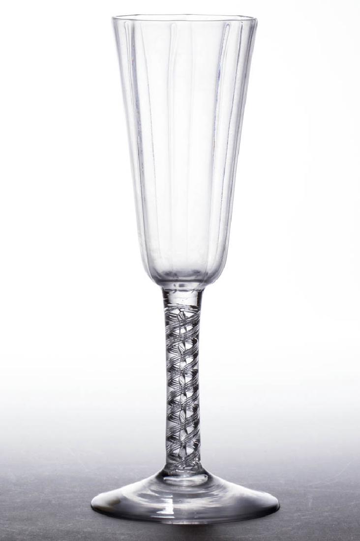 ENGLISH PATTERN-MOLDED AIR-TWIST STEM ALE / RATAFIA (1 of 1)