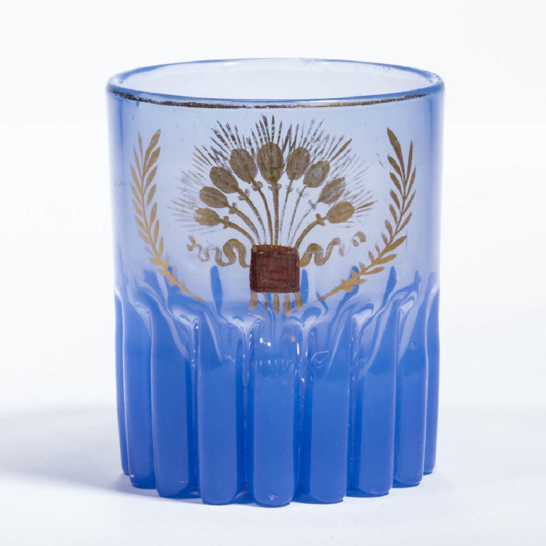 CONTINENTAL PRESSURE-BLOWN AND DECORATED TUMBLER (1 of 1)