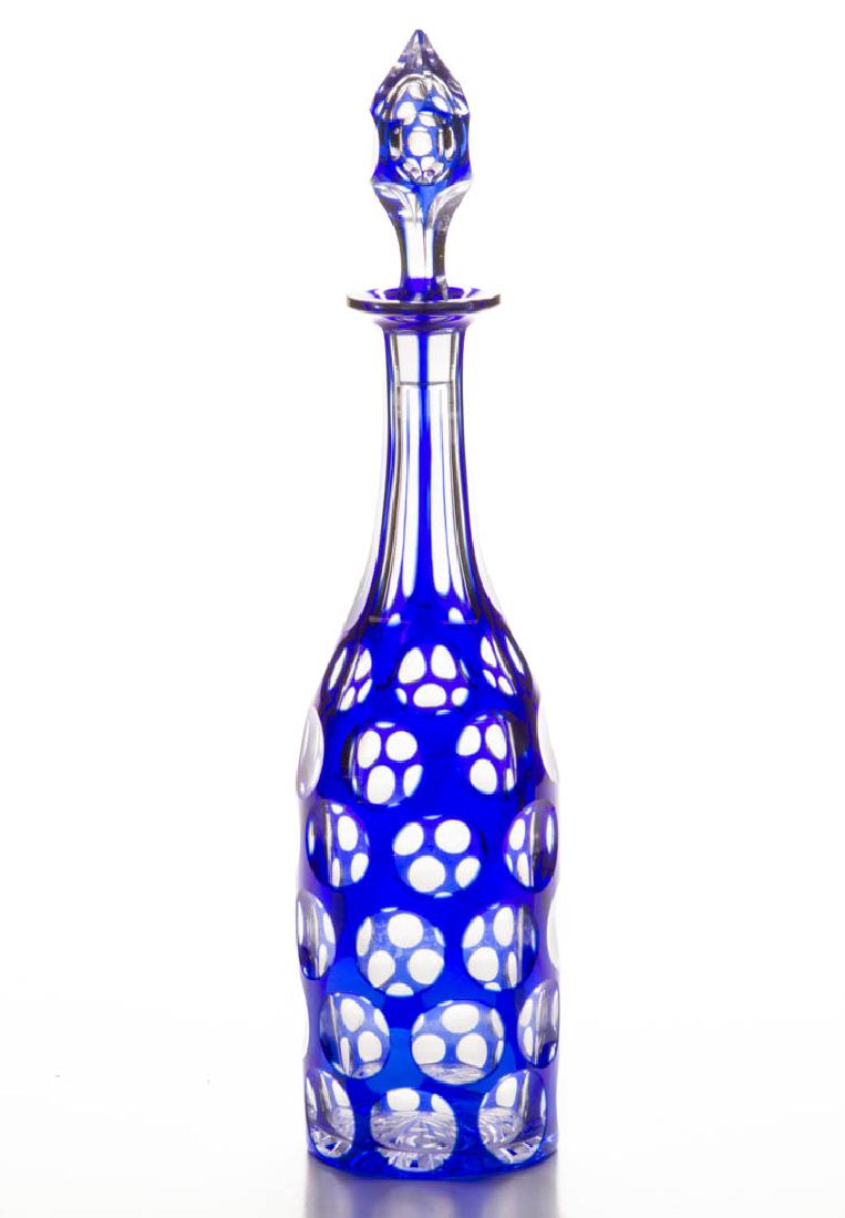 CUT OVERLAY PUNTY DECANTER (1 of 1)