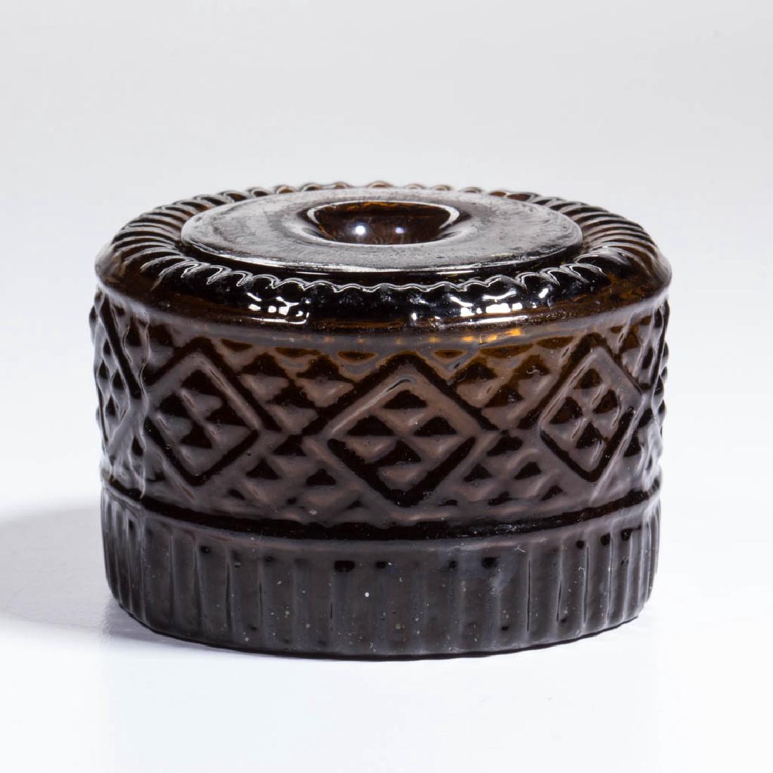 BLOWN-MOLDED GIII-29 INKWELL (1 of 1)