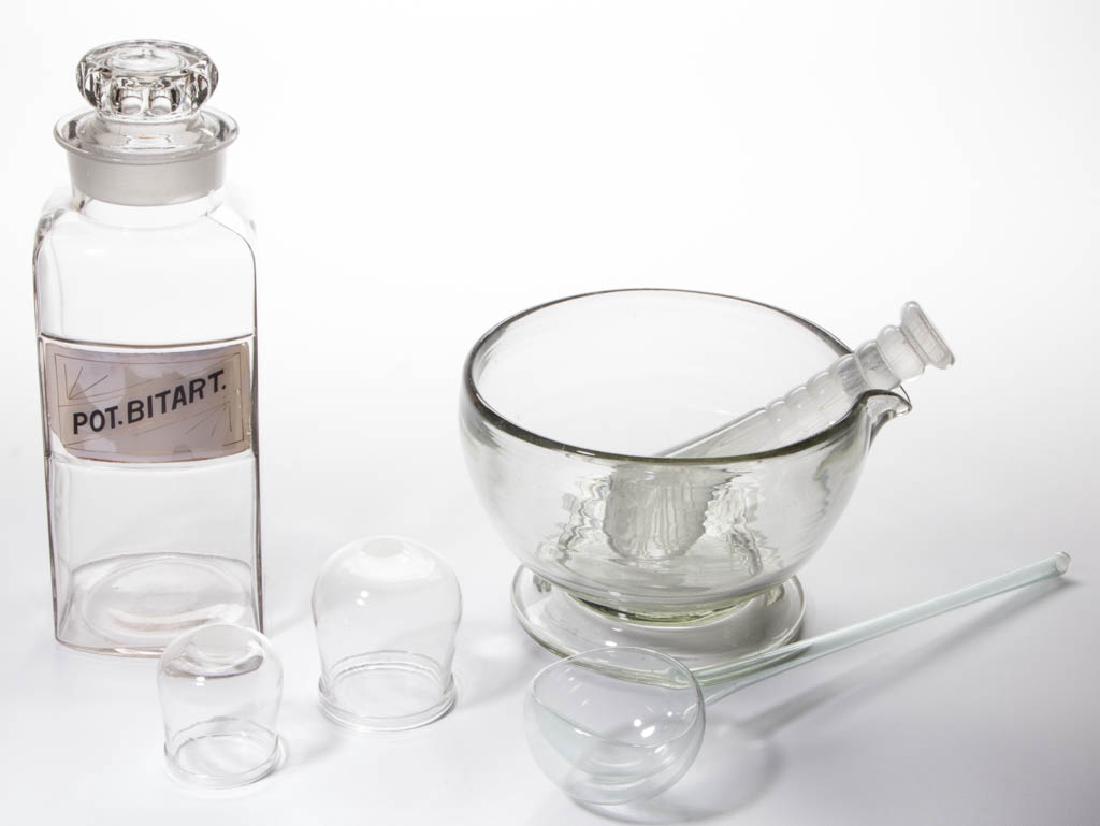 ASSORTED APOTHECARY / MEDICAL ARTICLES, LOT OF SIX (1 of 1)