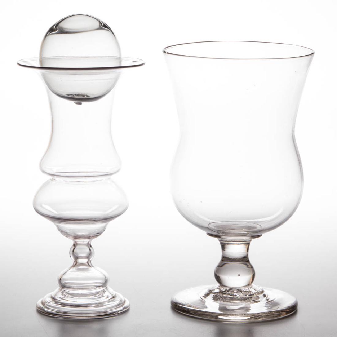 FREE-BLOWN VASES, LOT OF TWO (1 of 1)