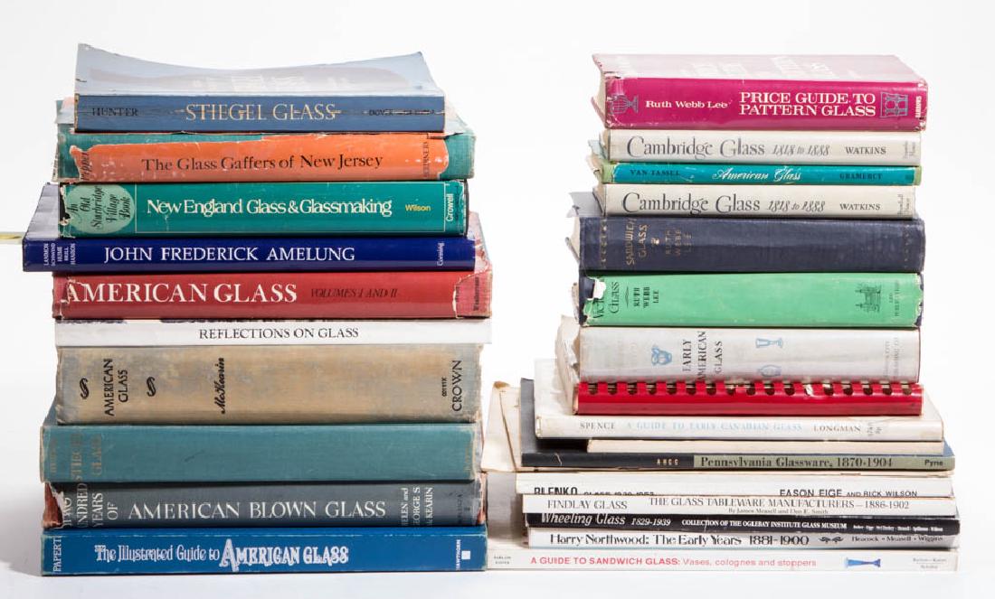 ASSORTED GLASS REFERENCE VOLUMES, LOT OF 29 (1 of 1)