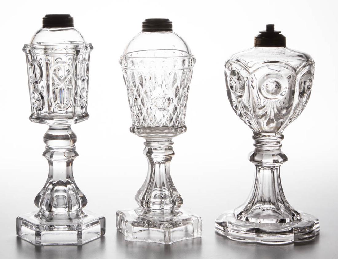 ASSORTED PRESSED PATTERN FLUID AND KEROSENE STAND (1 of 1)