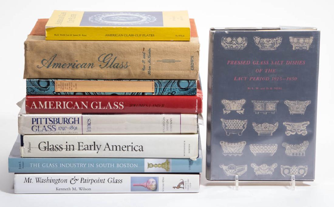 AMERICAN GLASS REFERENCE VOLUMES, LOT OF NINE (1 of 1)