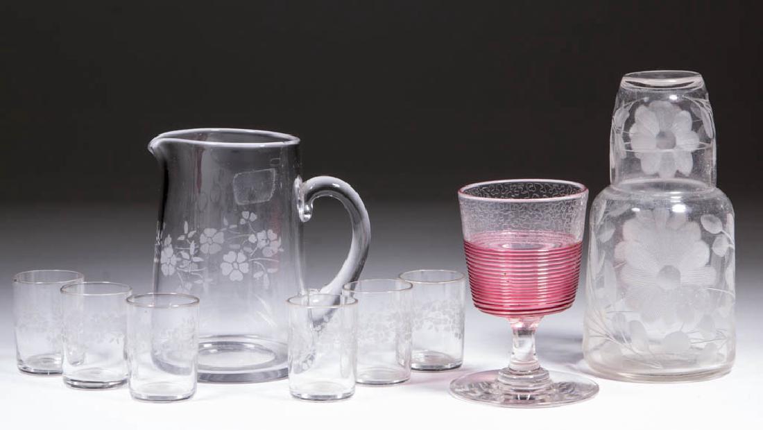 ASSORTED BLOWN GLASS CHILDREN'S TOY ARTICLES, LOT OF (1 of 1)